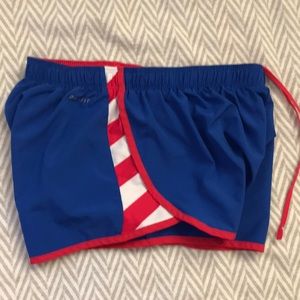 Nike Blue & Red Running Shorts